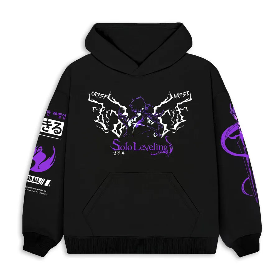 Solo Leveling Printed Hoodie