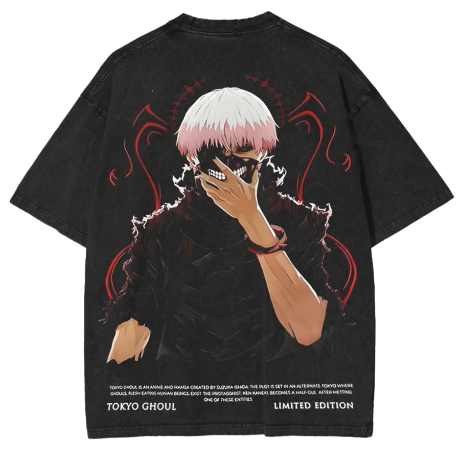 Tokyo Ghoul Tee – Ken Kaneki Oversize Shirt