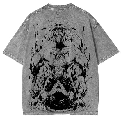 Sukuna x Mahoraga Jujutsu Kaisen T-Shirt