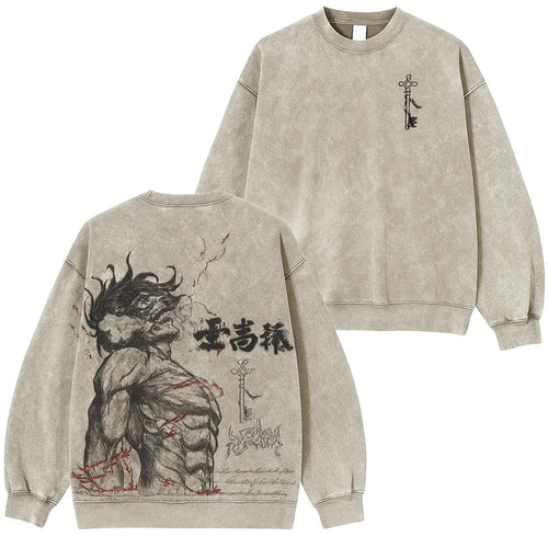 Attack on Titan Eren Yeager Vintage Sweatshirt