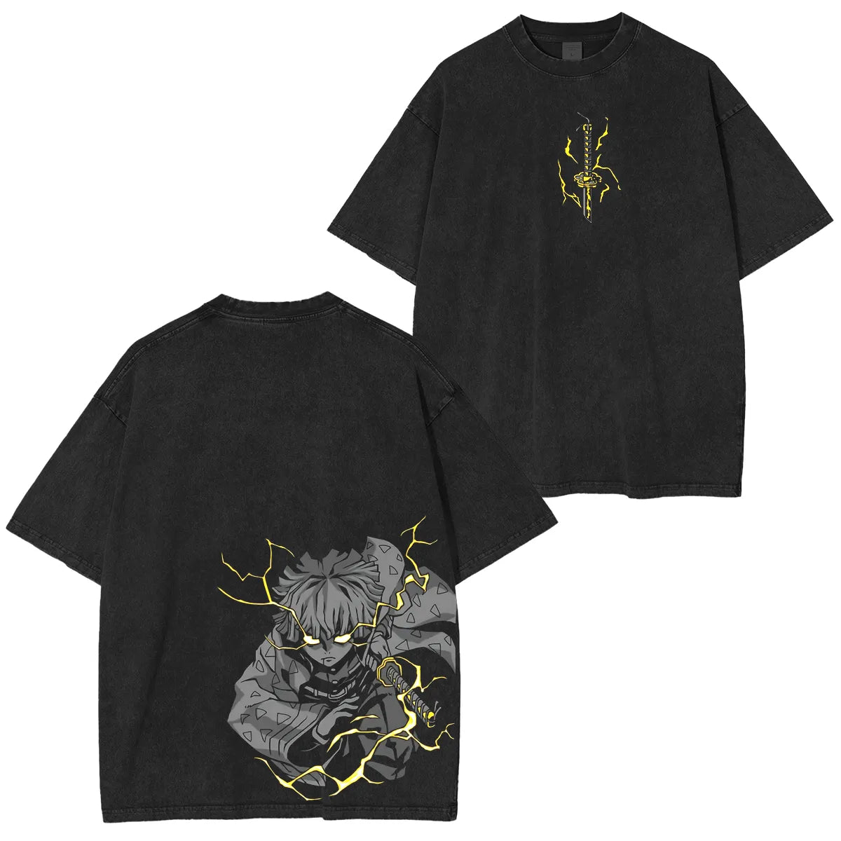 Zenitsu Agatsuma, Demon Slayer Anime T-Shirt