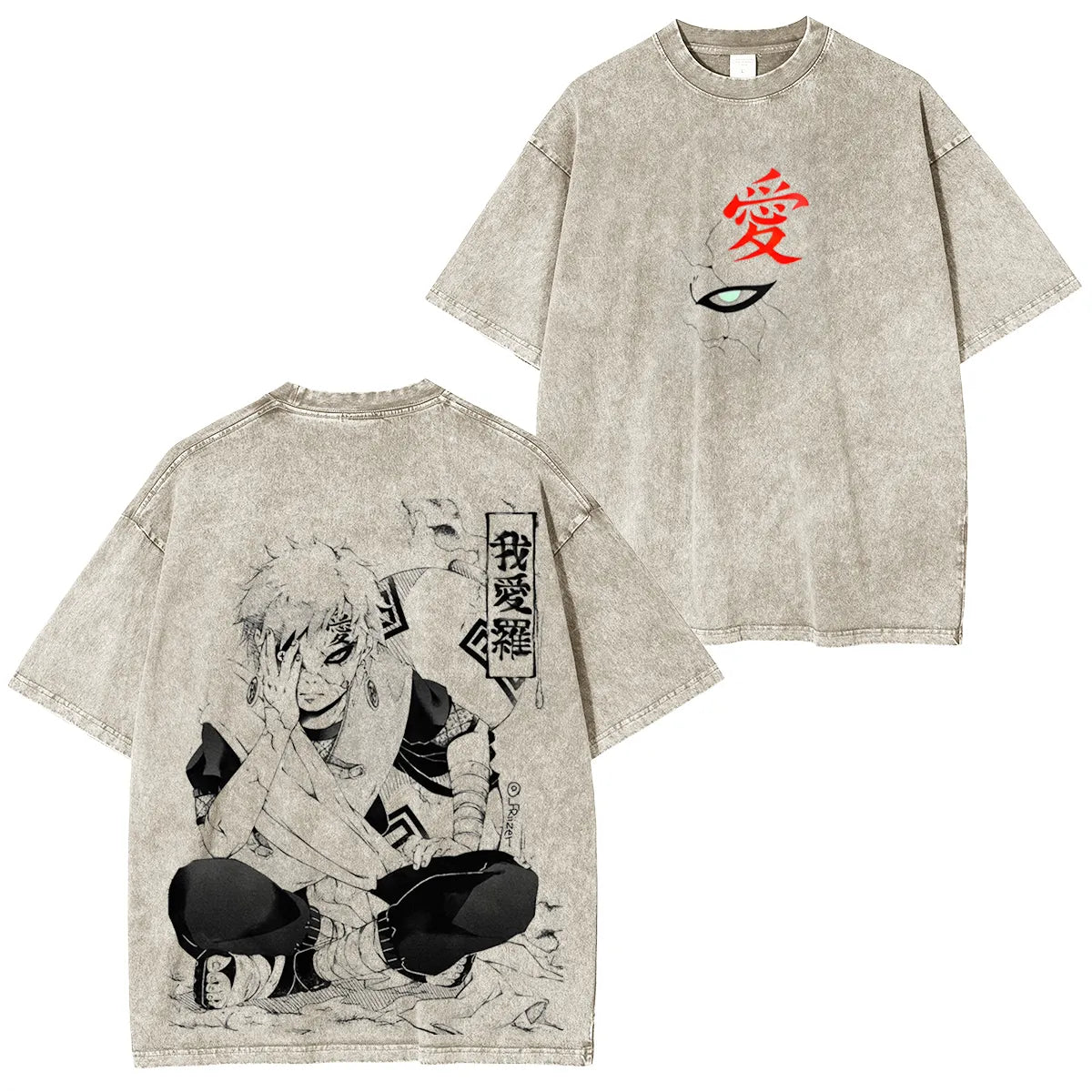 Naruto Unisex Fit Washed T-Shirt