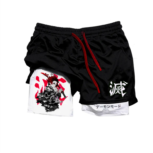 Tanjiro "Anime × Gym" Shorts