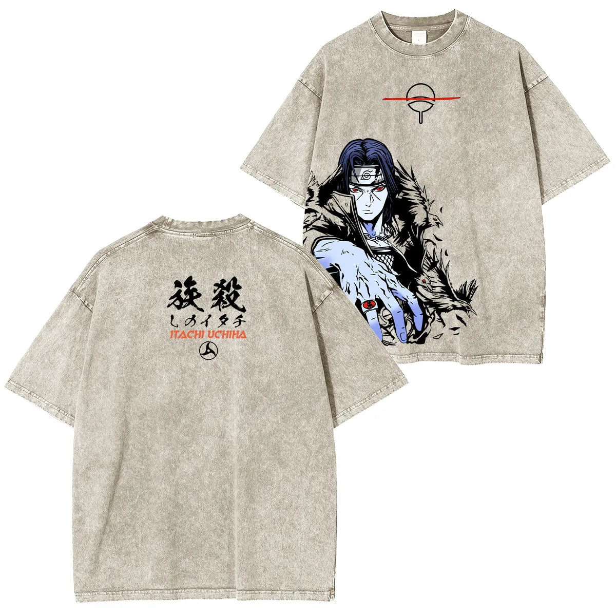 Naruto Retro Uchiha Itachi T-Shirts
