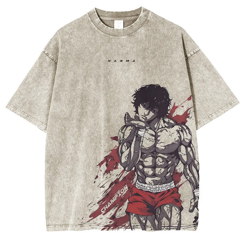 Comic Baki Hanma T-Shirt