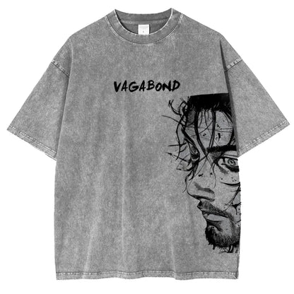 "Vagabond Musashi Miyamoto Black" T-Shirt