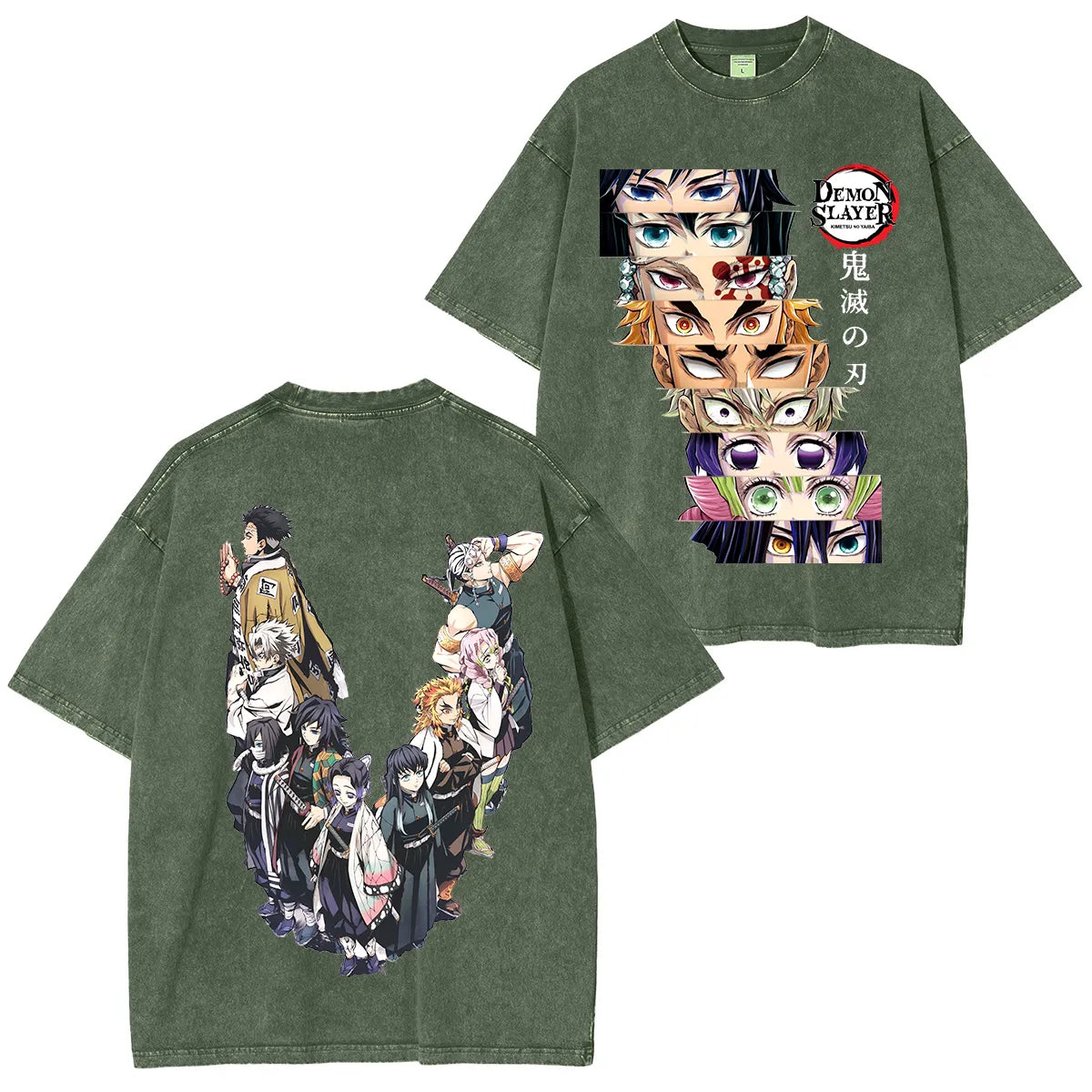 Demon Slayer Hashira  Vintage Anime T-Shirt