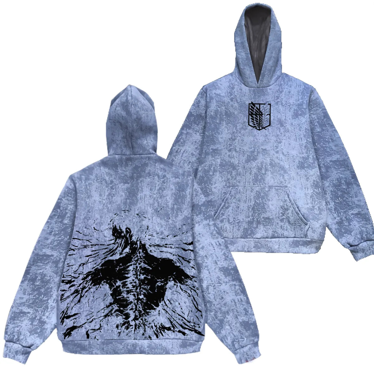 Eren Yeager Inspired Anime Eren Hoodie